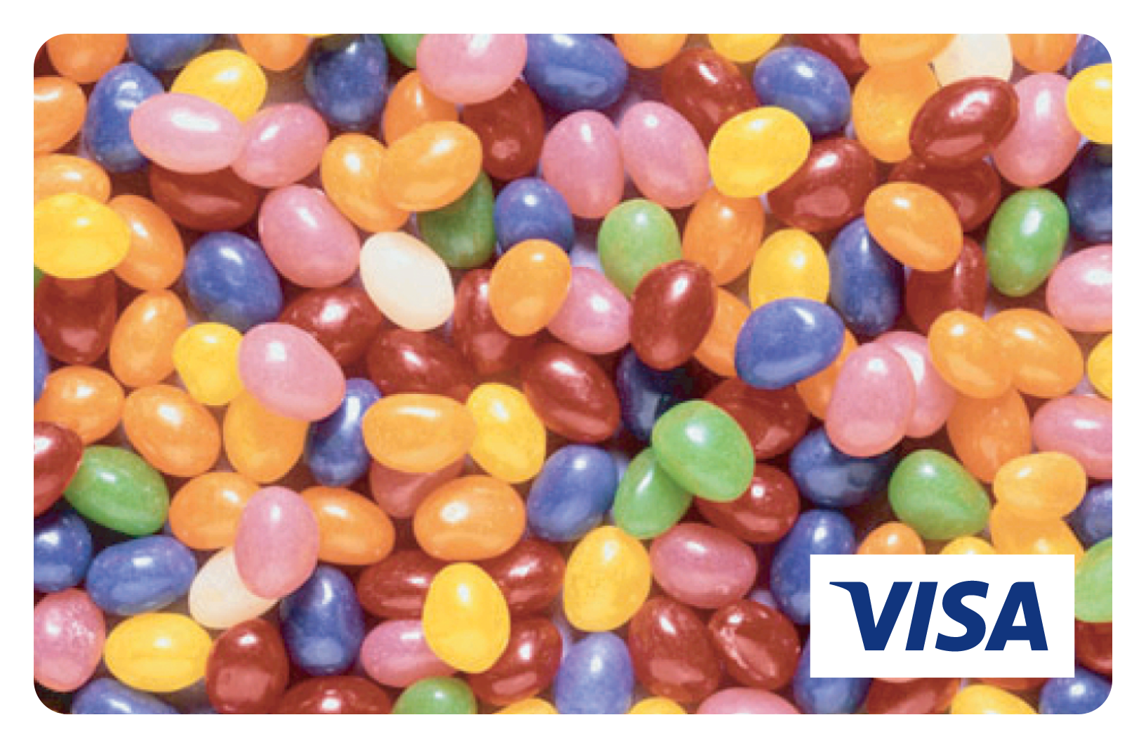 Jelly Beans prepaid visa card
