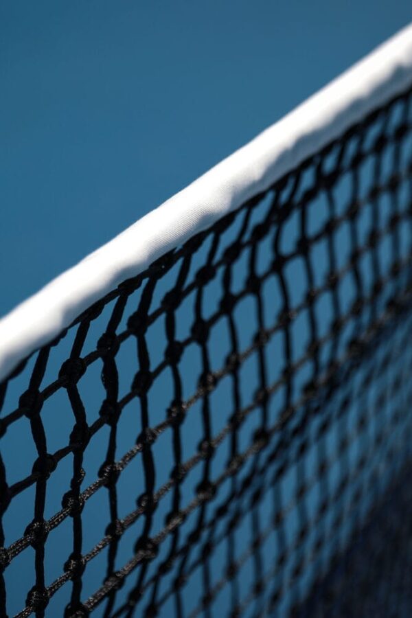 Generic photo of a net on a tennis court at Melbourne Park, Saturday, January 30, 2021. MANDATORY PHOTO CREDIT Tennis Australia/ Luke Hemer